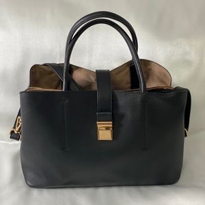 H&M Black Satchel Bag